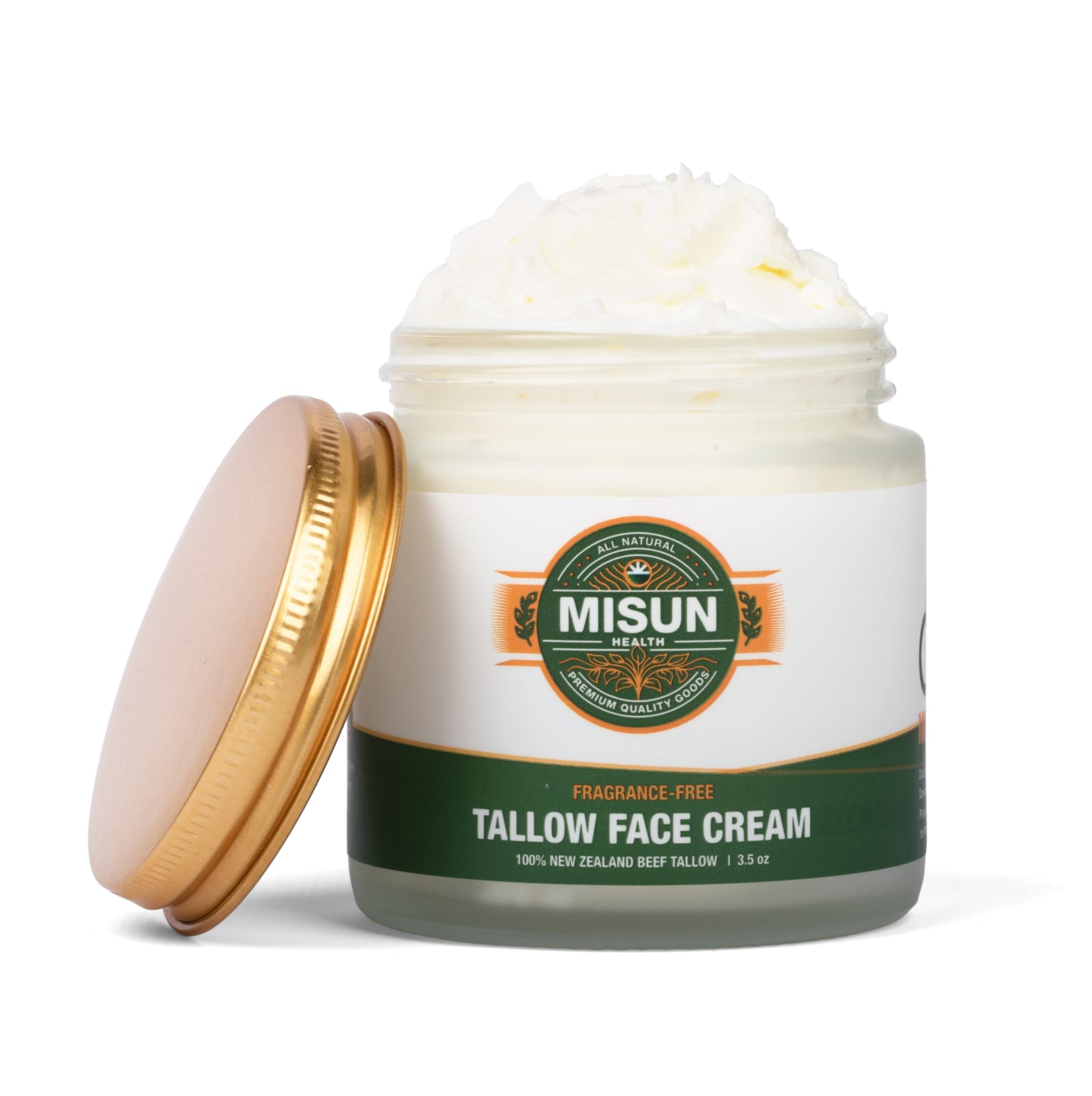 Unscented Beef Tallow Face Cream Moisturizer